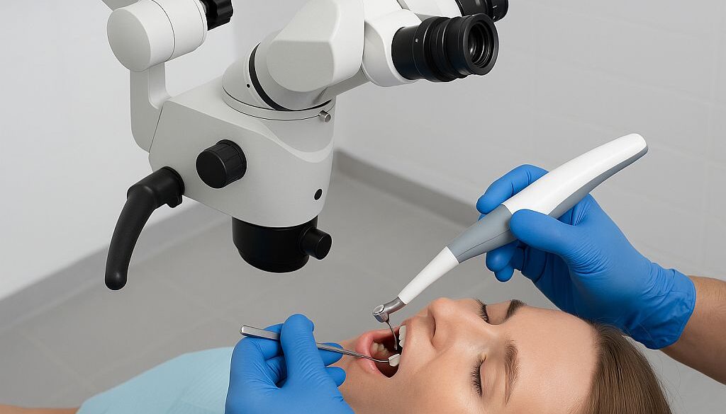 Endodoncja pod mikroskopem