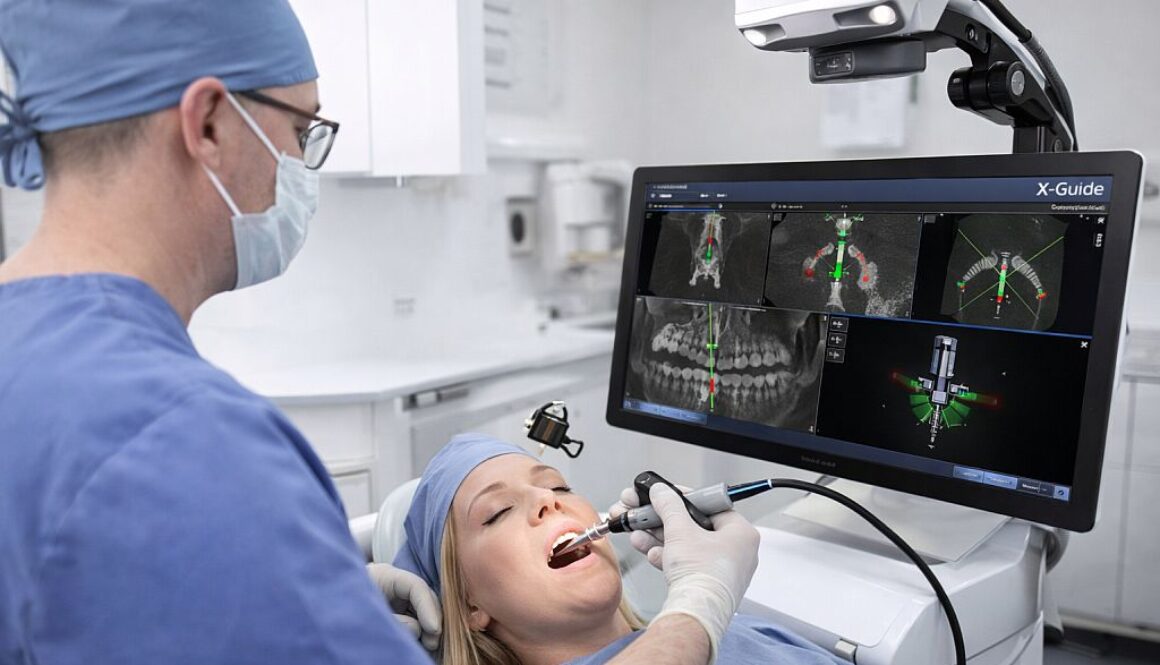 X-Guide w implantologii, co pacjent realnie zyskuje dzięki nawigacji komputerowej